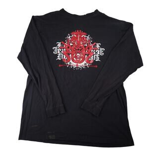 Vintage Y2k Marithe + Francois Girbaud Graffiti Spellout Long Sleeve Shirt